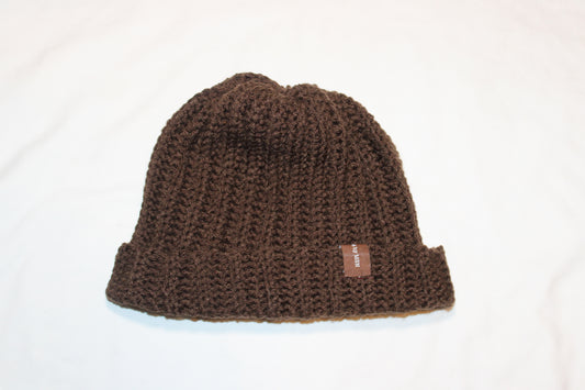 Brown beanie