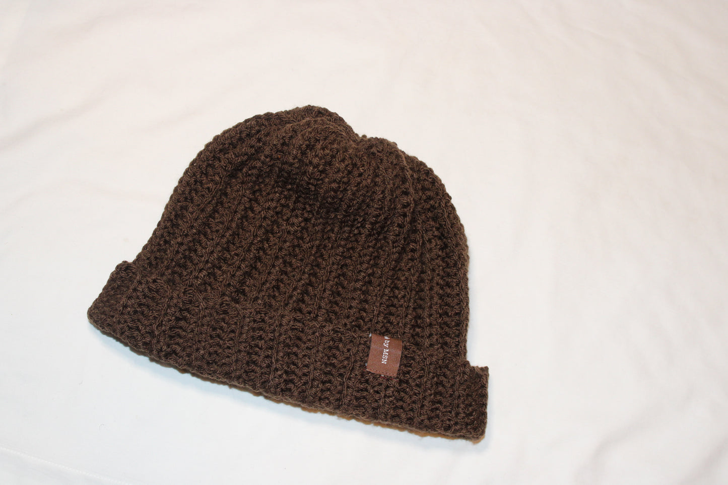 Brown beanie