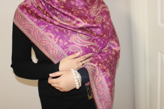 Manahil pashmina scarf