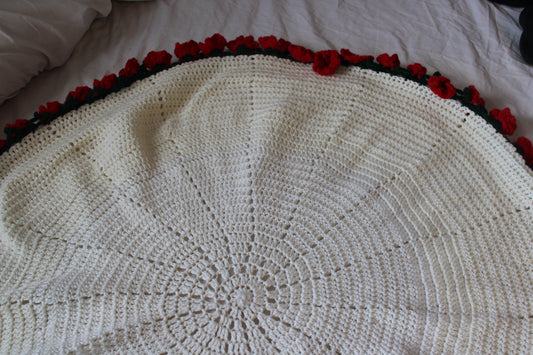 Hydrangea crochet flower bouquet